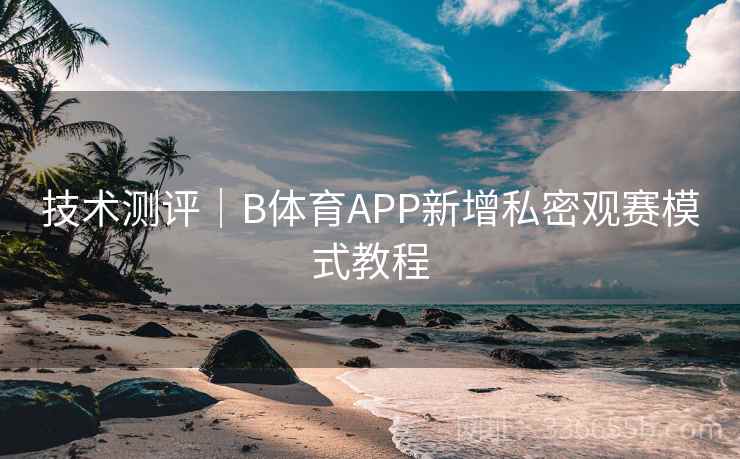 技术测评｜B体育APP新增私密观赛模式教程