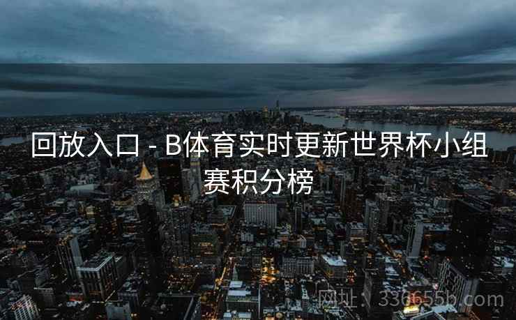 回放入口 - B体育实时更新世界杯小组赛积分榜