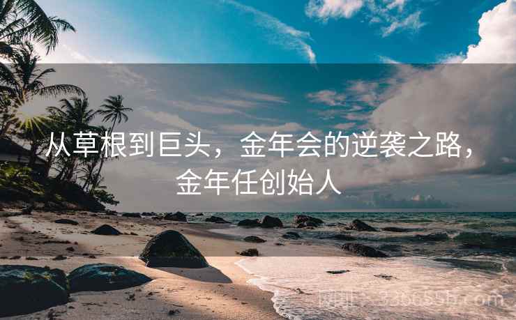 从草根到巨头，金年会的逆袭之路，金年任创始人